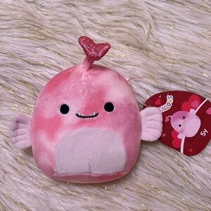 Squishmallow Sy the Anglerfish 5” plush